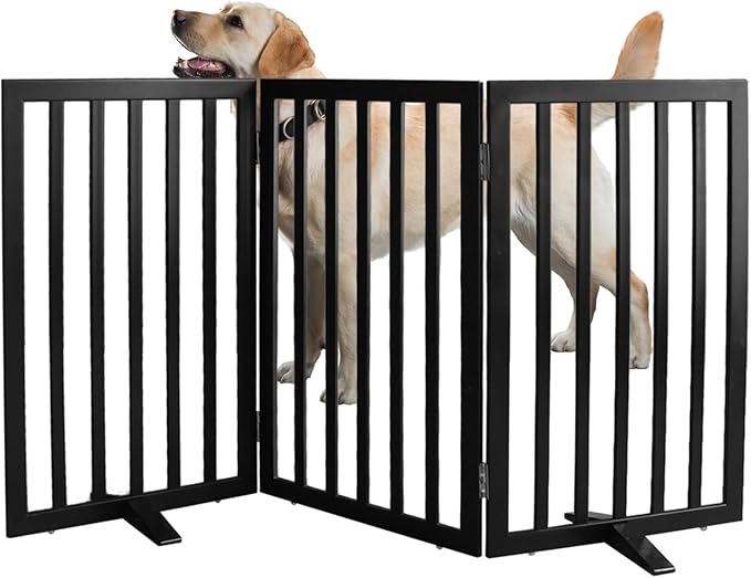 ZJSF Freestanding Indoor Dog Gate by ZJSF