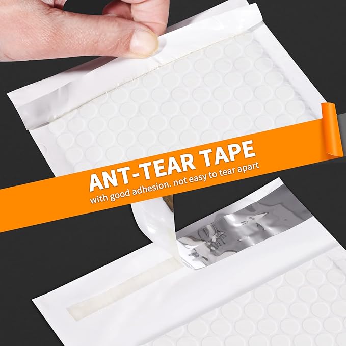 packbabol Bubble Mailers, 6x9 Inch Poly Padded Bubble Mailers Pack of 100 - Image 4