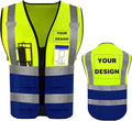 YOWESHOP High Reflective Visibility Safety Vest by YOWESHOP