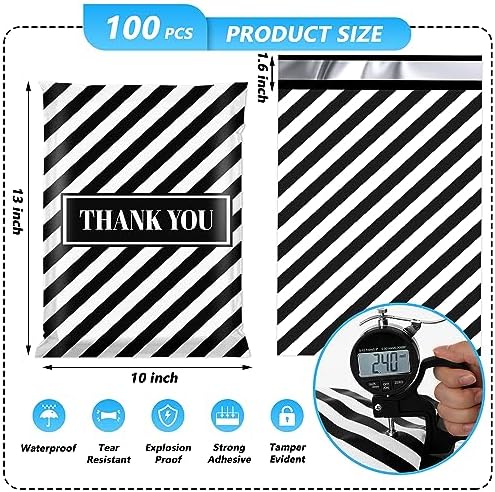 Thank You Poly Mailer 10x13 Inch 100 Pcs - Image 2