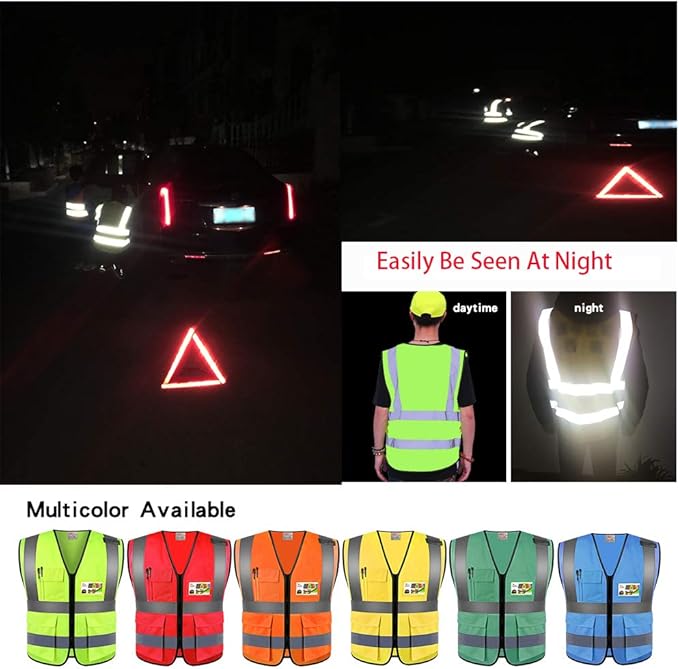 zojo High Visibility Safety Vests - Image 2