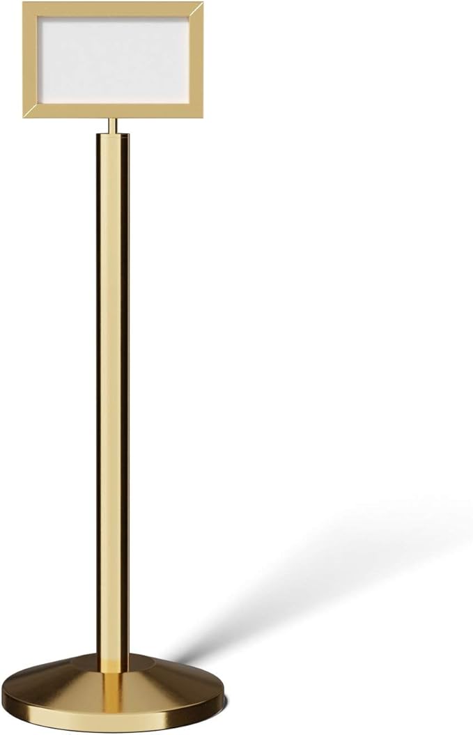 Crowd Control Warehouse Pedestal Standing Floor Sign Frame by Crowd+Control+Warehouse