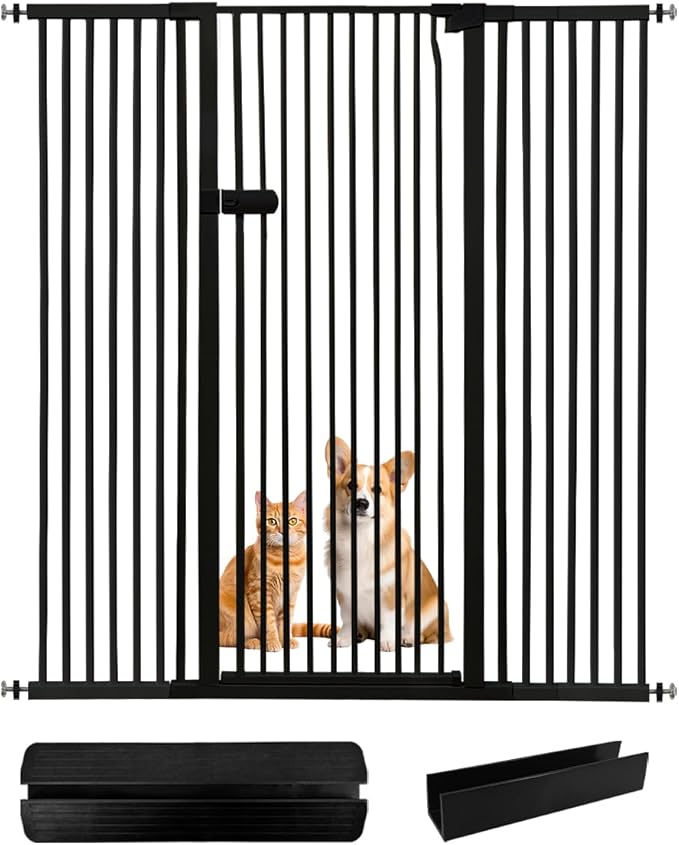 Lumizone Extra Tall Cat Gate 55.12" High Pressure Mounted Extra Wide 2025 New by Lumizone