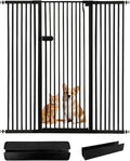 Lumizone Extra Tall Cat Gate 55.12" High Pressure Mounted Extra Wide 2025 New by Lumizone