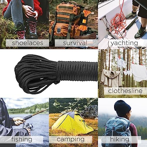Paracord Rope 550 lb 4mm – Parachute Cord – Utility Camping Rope - Image 6