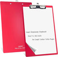 Legal Aluminum Clipboard Metal w/Stainless Hangable Pen Holder Writing Low by Liushun
