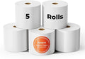 MUNBYN Thermal Paper 3 1/8 x 230ft, 5 Rolls Receipt Paper Work by MUNBYN
