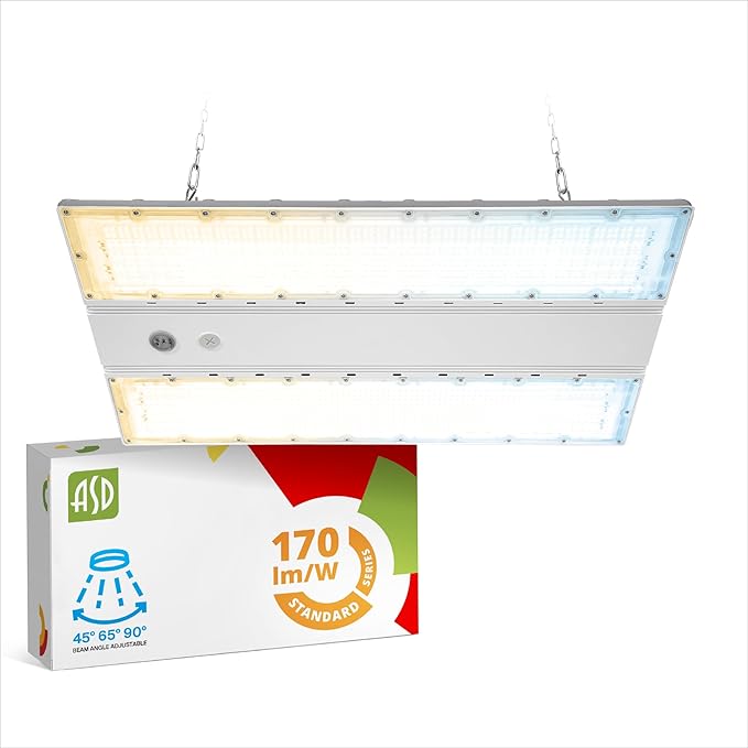 ASD LED Linear High Bay Light Fixture, Commercial Shop Lighting | 3CCT by ASDLightingCorporation