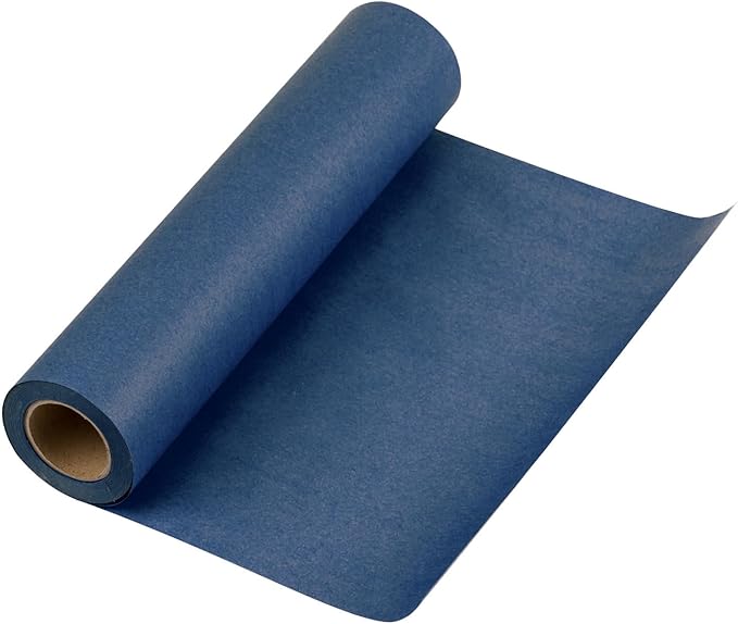 RUSPEPA Navy Blue Kraft Paper Roll by RUSPEPA