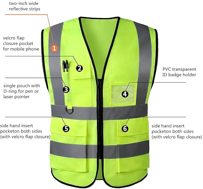 Tydon Guardian Reflective Safety Vest - Image 2
