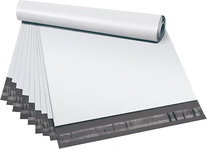 7.5 x 10" Poly Mailers 200PCS, 1.77 Mil 5 Layer Waterproof Shipping Bags by YOOKIA