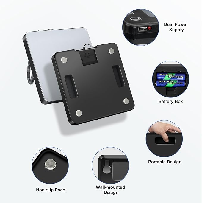 Shipping Scale, 440lb/0.5oz High Accuracy Digital Scale - Image 6