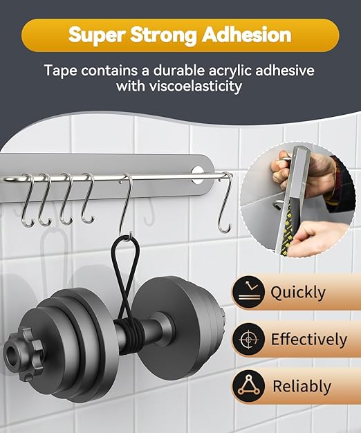 Double Sided Tape Heat Resistant Heavy Duty, Waterproof Outdoor Indoor - Image 4