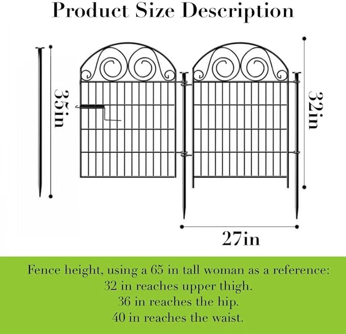 Tall Garden Fence Animal Barrier - Image 2