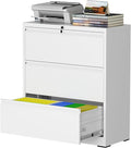 3 Drawer Lateral File Cabinet by Unknown