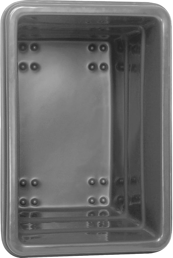 Global Industrial 6 Bushel Plastic Bulk Box Truck, Direct Mount Base, 500 lbs. - Image 4