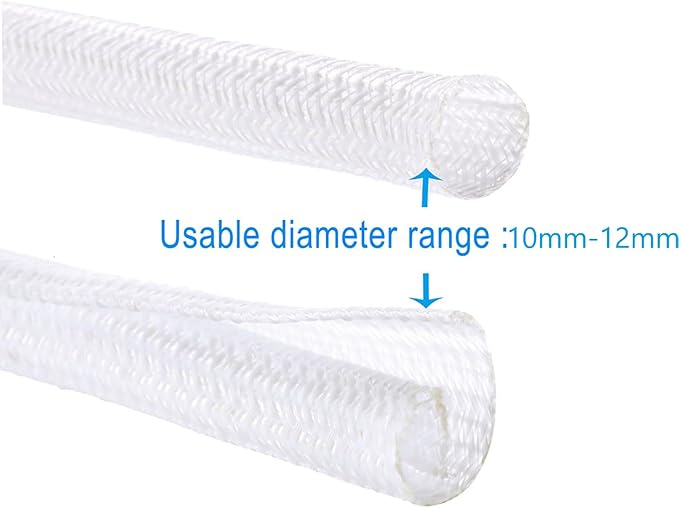 3/8"-50ft Braided Cable Sleeve Protector - Image 9