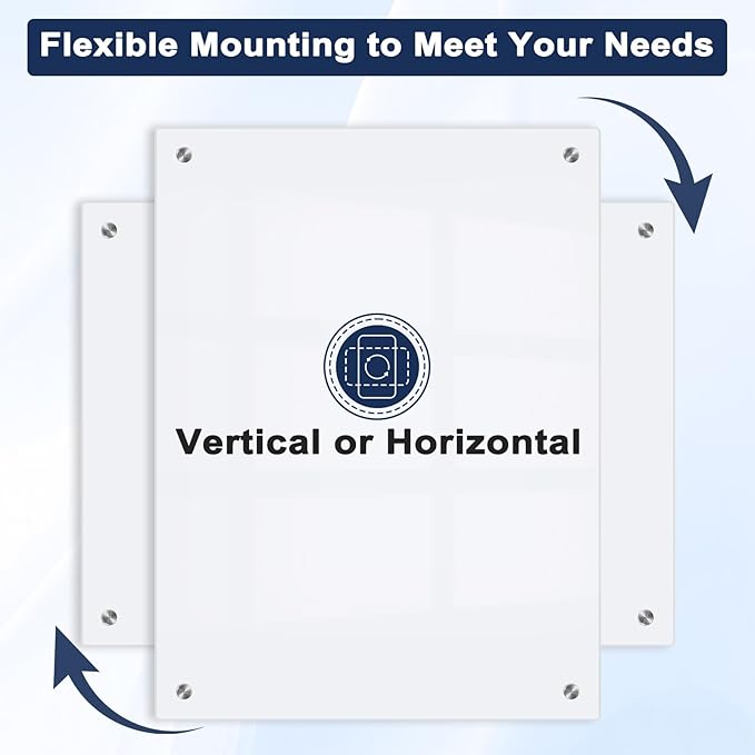 Magnetic Glass Whiteboard, Frameless White Board - Image 6