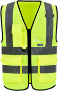 A-SAFETY 6XL7xl 8XL, high vis reflective Safety Vest by A-SAFETY