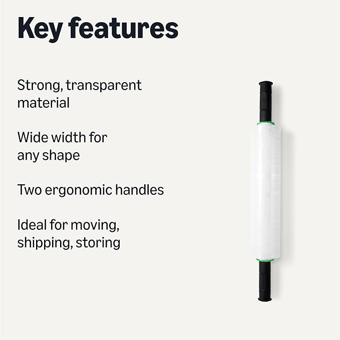 Amazon Basics Stretch Wrap Film Roll - Image 2