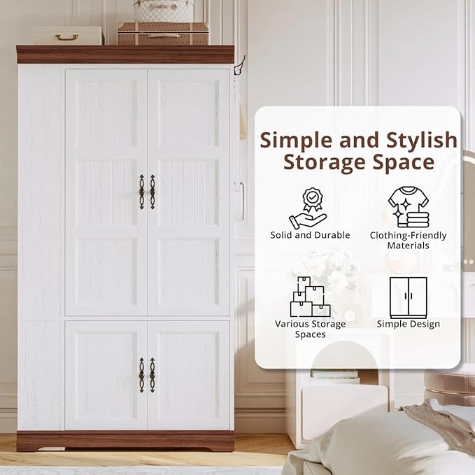IRONCK Armoire Wardrobe Closet - Image 6