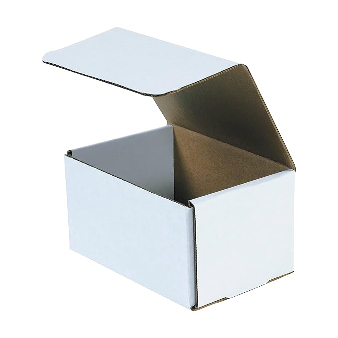BOX USA Shipping Boxes Small 7"L x 5"W x 4"H, Moving and Storage by BOXUSA