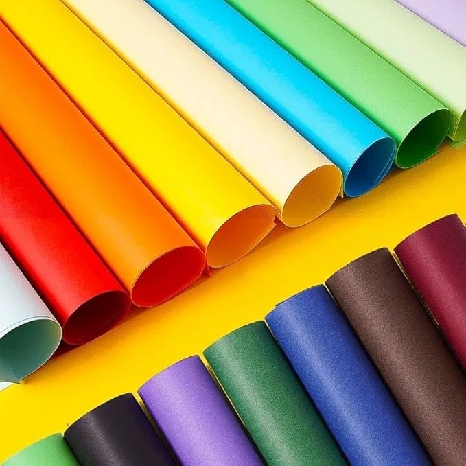 Vanhench 48" x 2400" Grey Wrapping Paper, Solid Color Kraft Craft Paper - Image 6