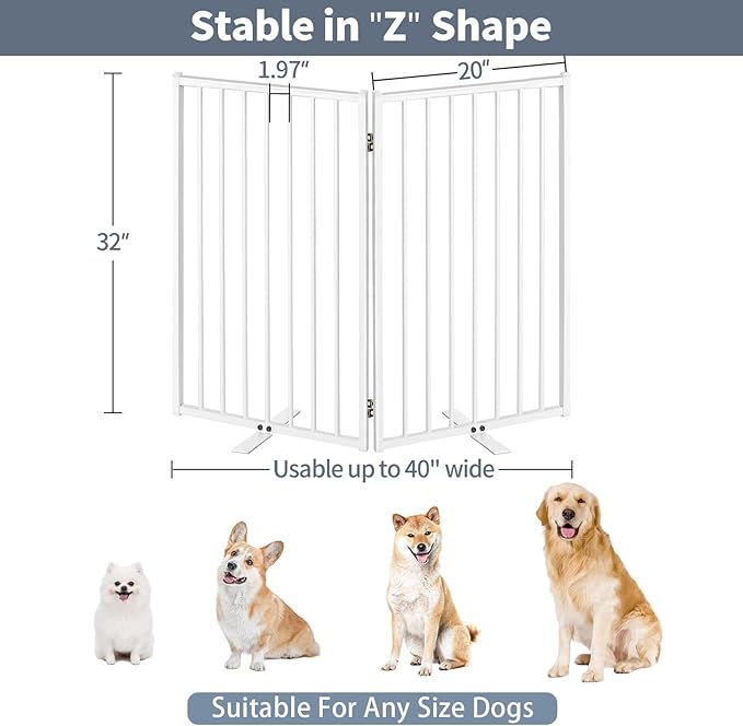 Metal Freestanding Dog Gates - Image 5