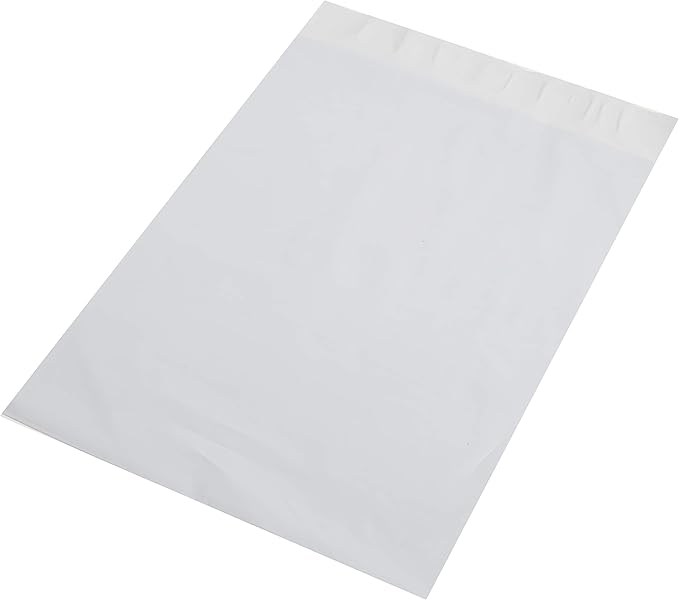 iMBAPrice 100 - 10x13 Premium Matte Finish Self-Sealing Non-Padded White Poly - Image 4