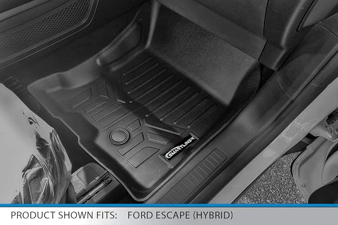 SMARTLINER Custom Floor Mats and Cargo Liner Behind 2nd Row Compatible - Image 3