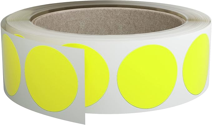 Royal Green Colored Label Dot Stickers by RoyalGreen