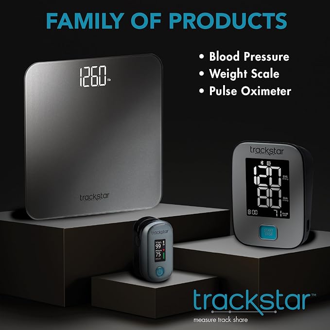 Trackstar Smart Digital Weight Scale | 440 lb Weight Capacity | Trackstar - Image 12