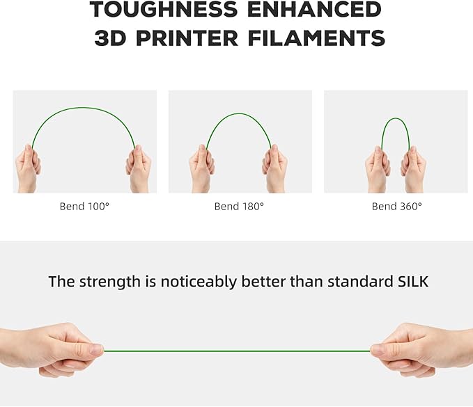 FLASHFORGE PLA Filament 1.75mm, 3D Printer Filament 1kg Spool, Dimensional - Image 4