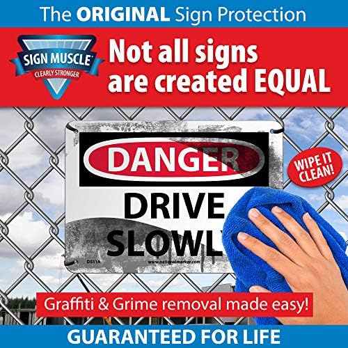 NMC TM609K Stop Ahead Graphic Sign - 24in. Heavy Duty High Intensity Reflective Aluminum, Stop Ahead Symbol with Arrow Sign - Image 2