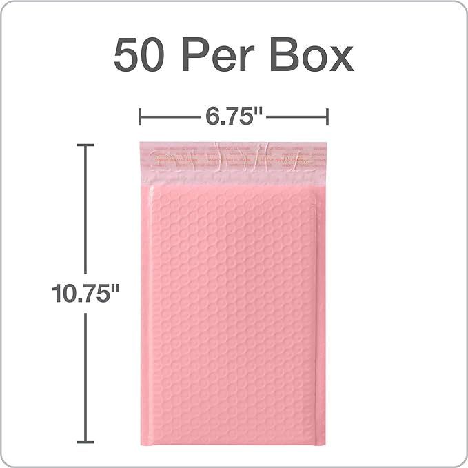 Quality Park Bubble Mailers, 6 x 9, Padded Envelopes, Shipping Bags, Water - Image 7