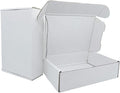 7x4x1.55 inch Small White Mailers Boxes Recyclable Corrugated Gift Box by Czofnjesi
