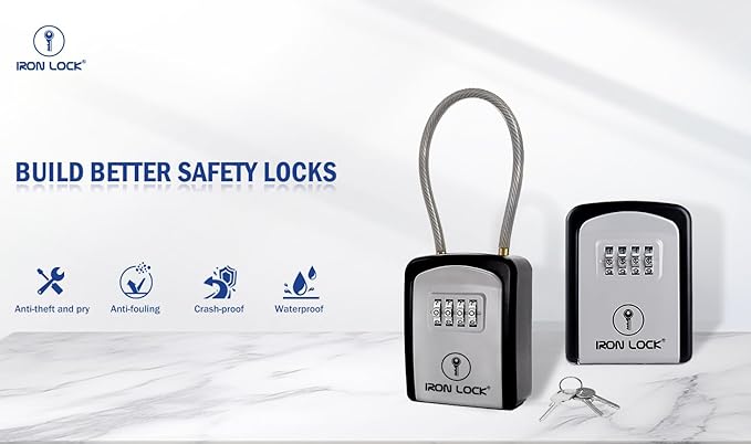Iron Lock® Key Lock Box Portable - Image 9