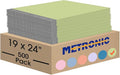 Metronic Large Poly Mailers 19x24 500 Pcs, Waterproof Shipping Bags by METRONIC