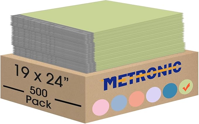 Metronic Large Poly Mailers 19x24 500 Pcs, Waterproof Shipping Bags by METRONIC