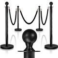 4PCS Black Stanchions Posts by Focusonmodernpracticalhome