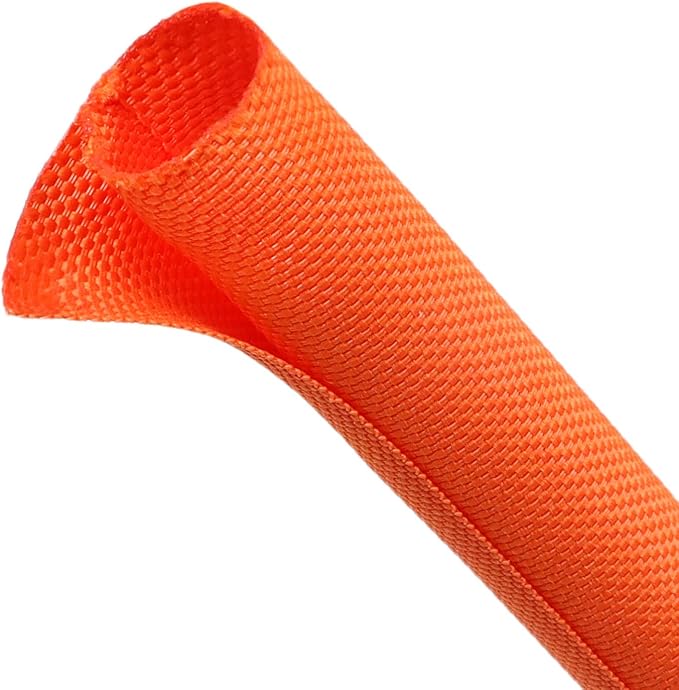 Automotive Wire Loom Tubing, Split Braided Cord Protectors from Pets No Chew by ConveniencetoYourLife