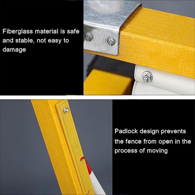 Retractable Barricade with Wheels - Image 3