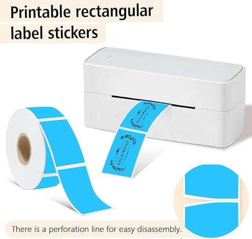 1x2 Inch Thermal Labels, Waterproof Removable Blank Stickers - Image 2