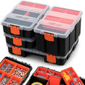 Andalus Tools Organizer Box, Small Parts Storage Multi-Compartment Portable by AndalusBrand