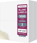 NextDayLabels – 8-1/2" x 5-1/2" Rectangular Sticker Labels by NextDayLabels
