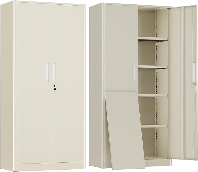Greenvelly Metal Garage Storage Cabinet by Greenvelly