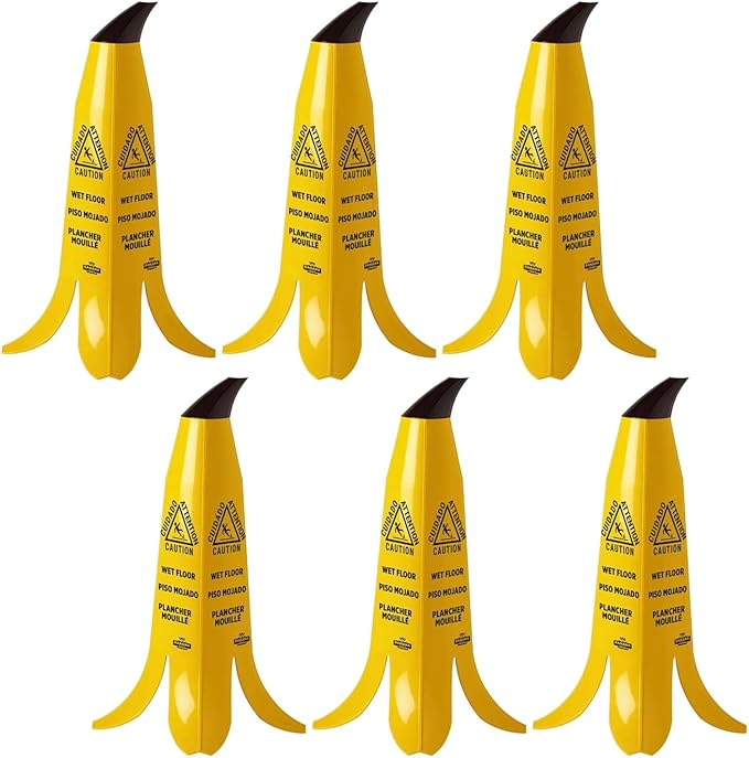 Banana Cone® Safety Sign, 2FT Height, CAUTION WET FLOOR - Image 3