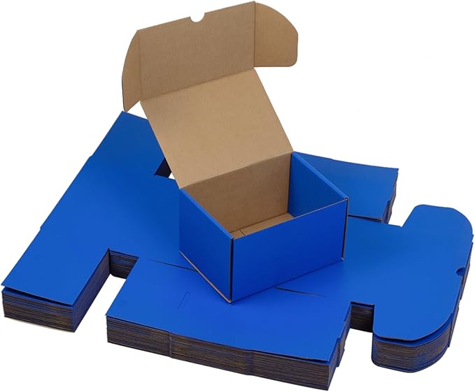 7x5x4 Inches Shipping Boxes Pack of 25 by HESESOH