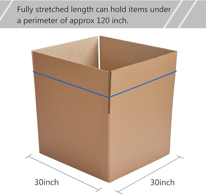 Coopay 12 Inches Extra Large Rubber Bands, 30 Pieces Heavy Duty Trash Can Band - Image 5