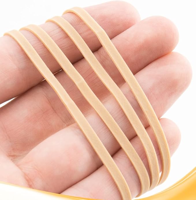 Rubber Bands Size 33, Bulk Pack of 5lb Tan Rubber Bands, Made In USA - Image 7